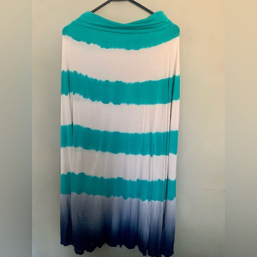 Maxi shirt tie dye